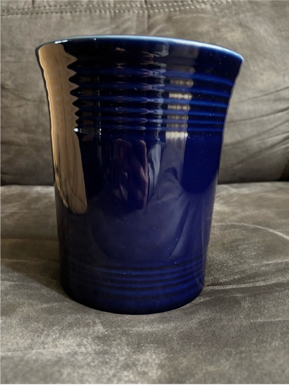 NWOT Fiestaware Utensil Crock Cobalt